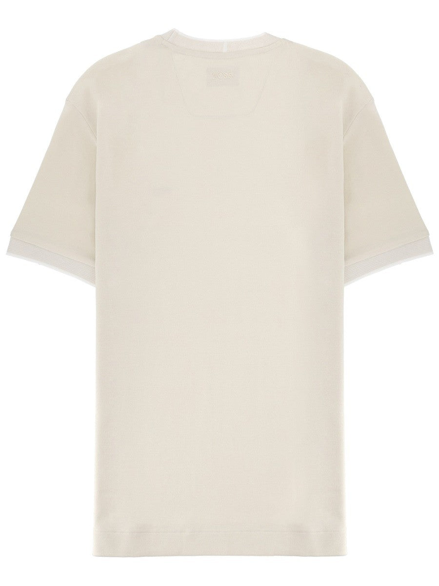 Boss - Man - White - T-shirt