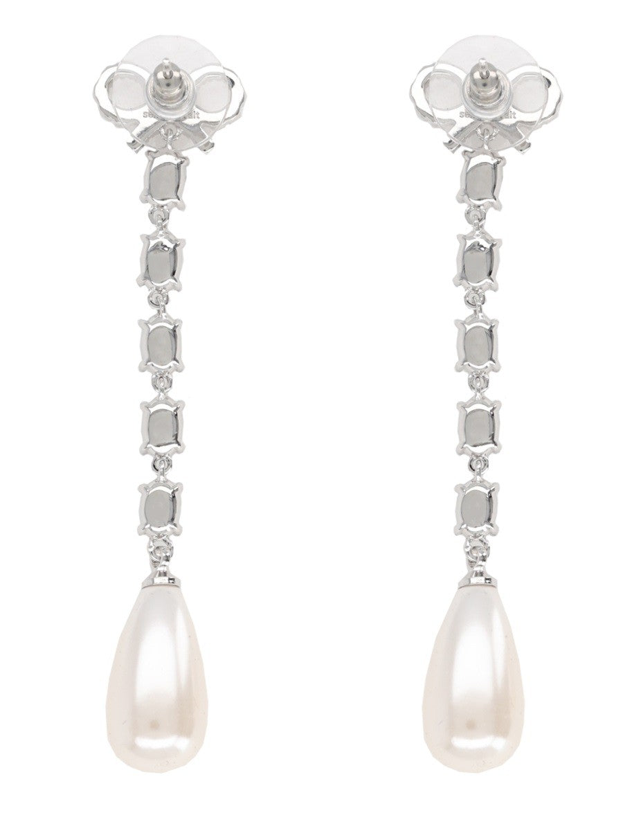 SELF-PORTRAIT - Woman - Silver - Earring