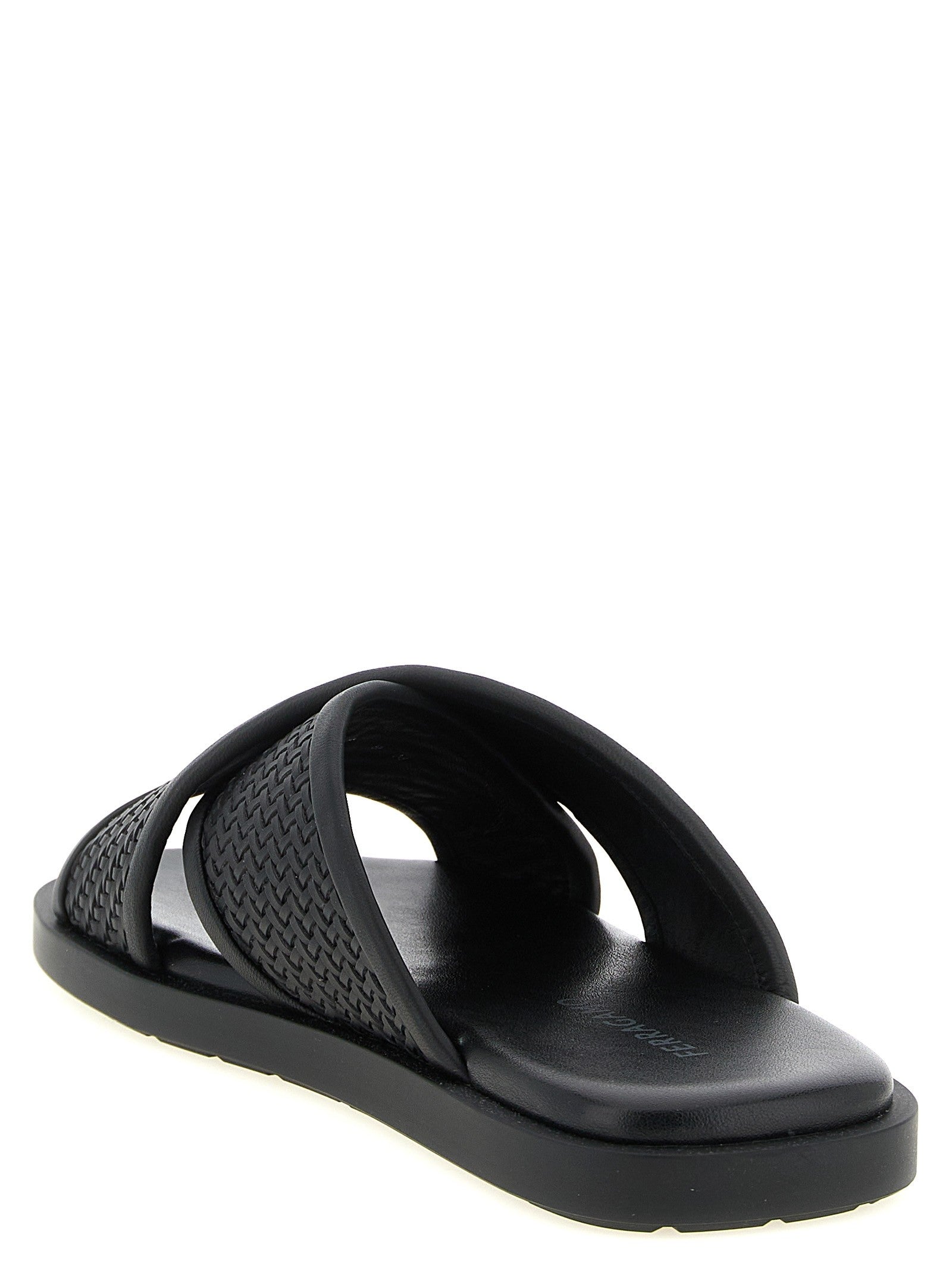 Ferragamo - nan - Black - Sandal