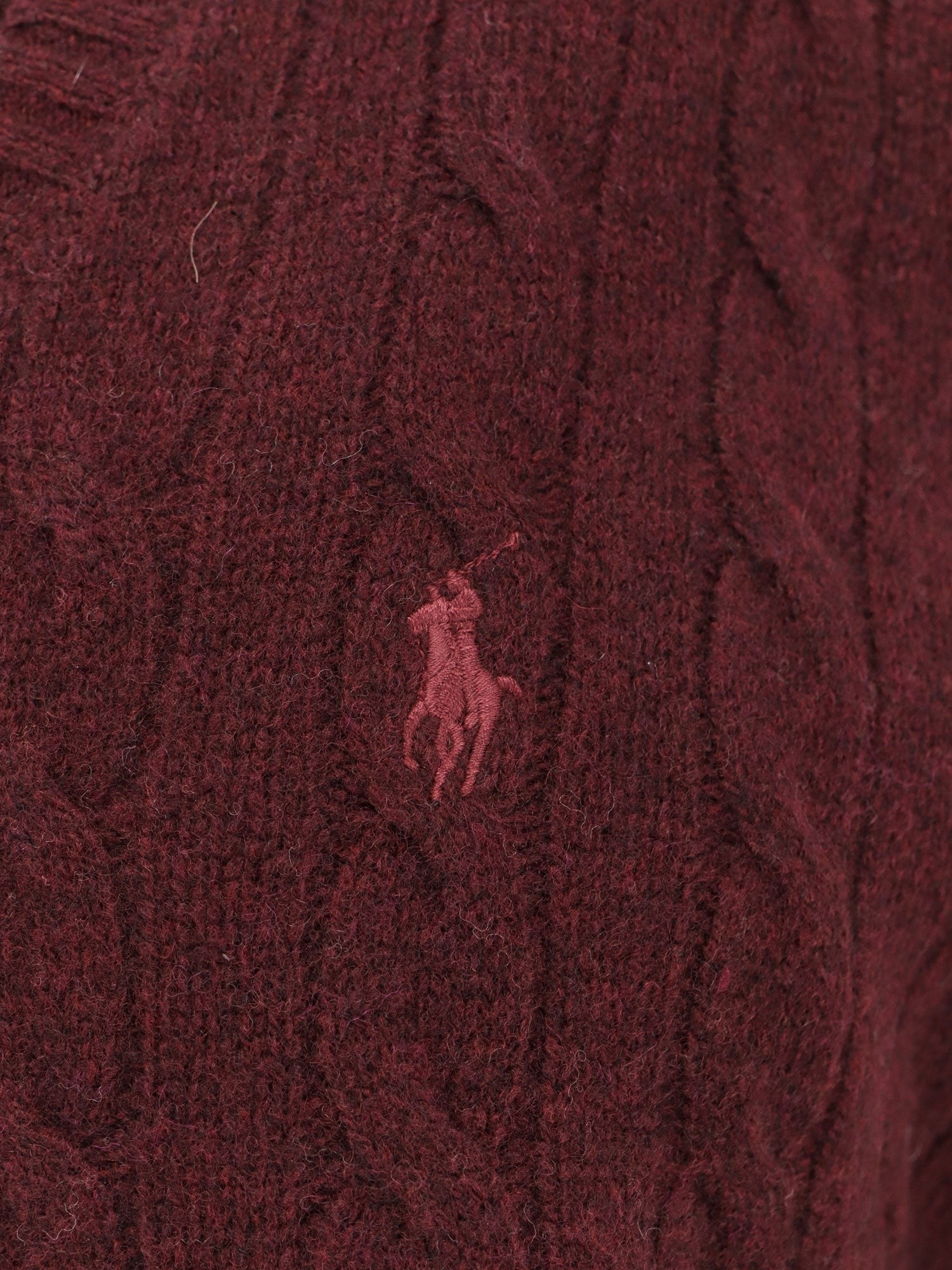 Polo Ralph Lauren - Férfi - Időtálló Vörös - Kötött Pulóver