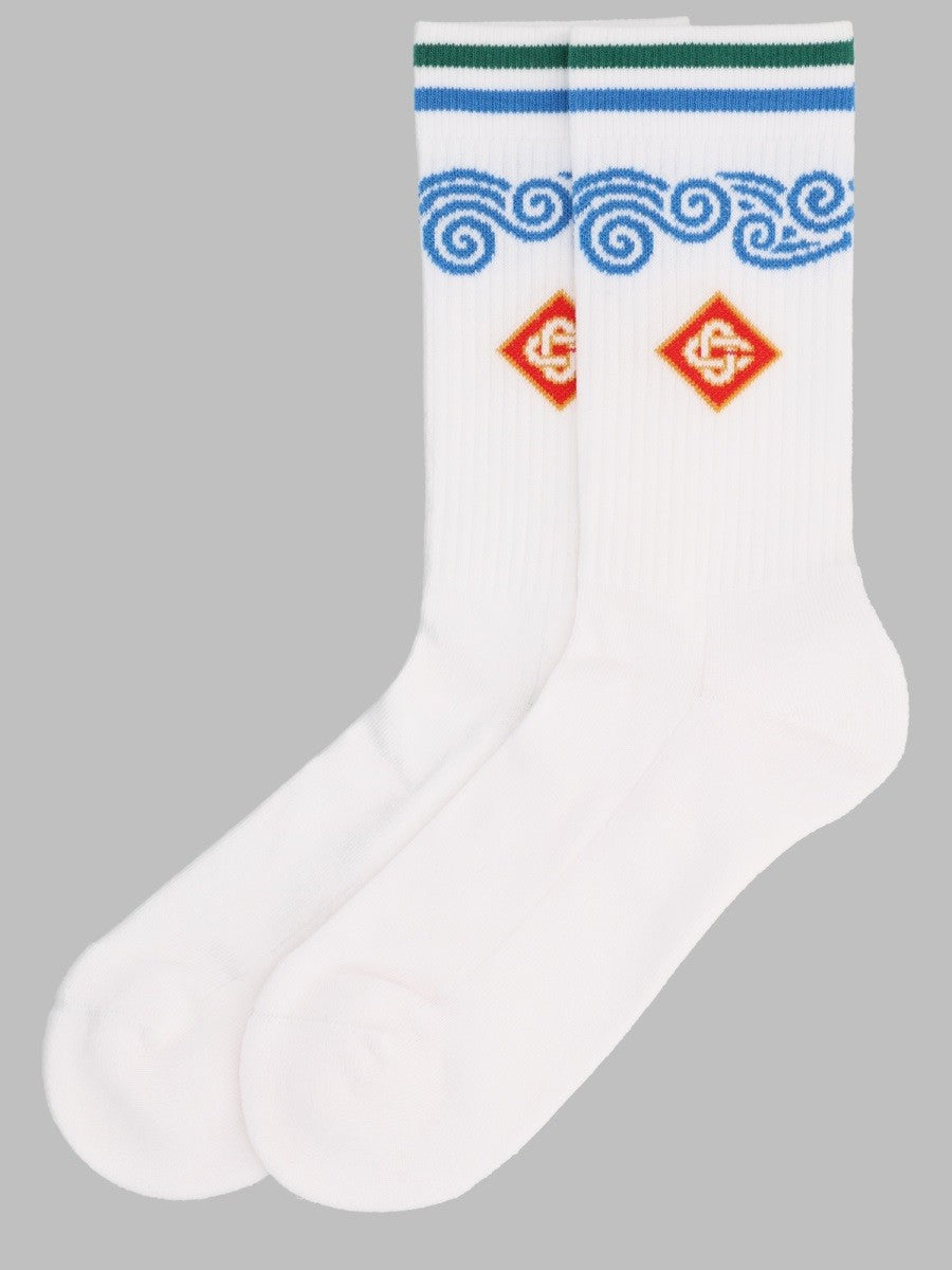CASABLANCA - Man - White - Socks