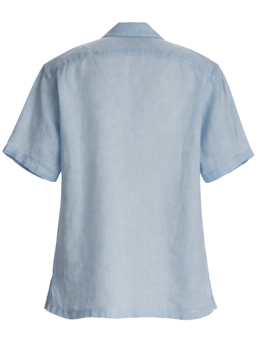 120% LINO - Man - Blue - Shirt