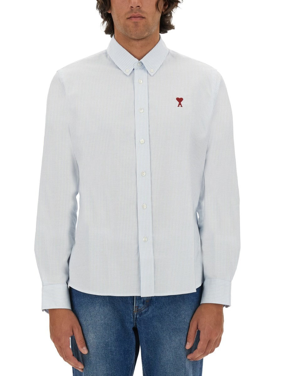 AMI PARIS - Unisex - Blue - Shirt