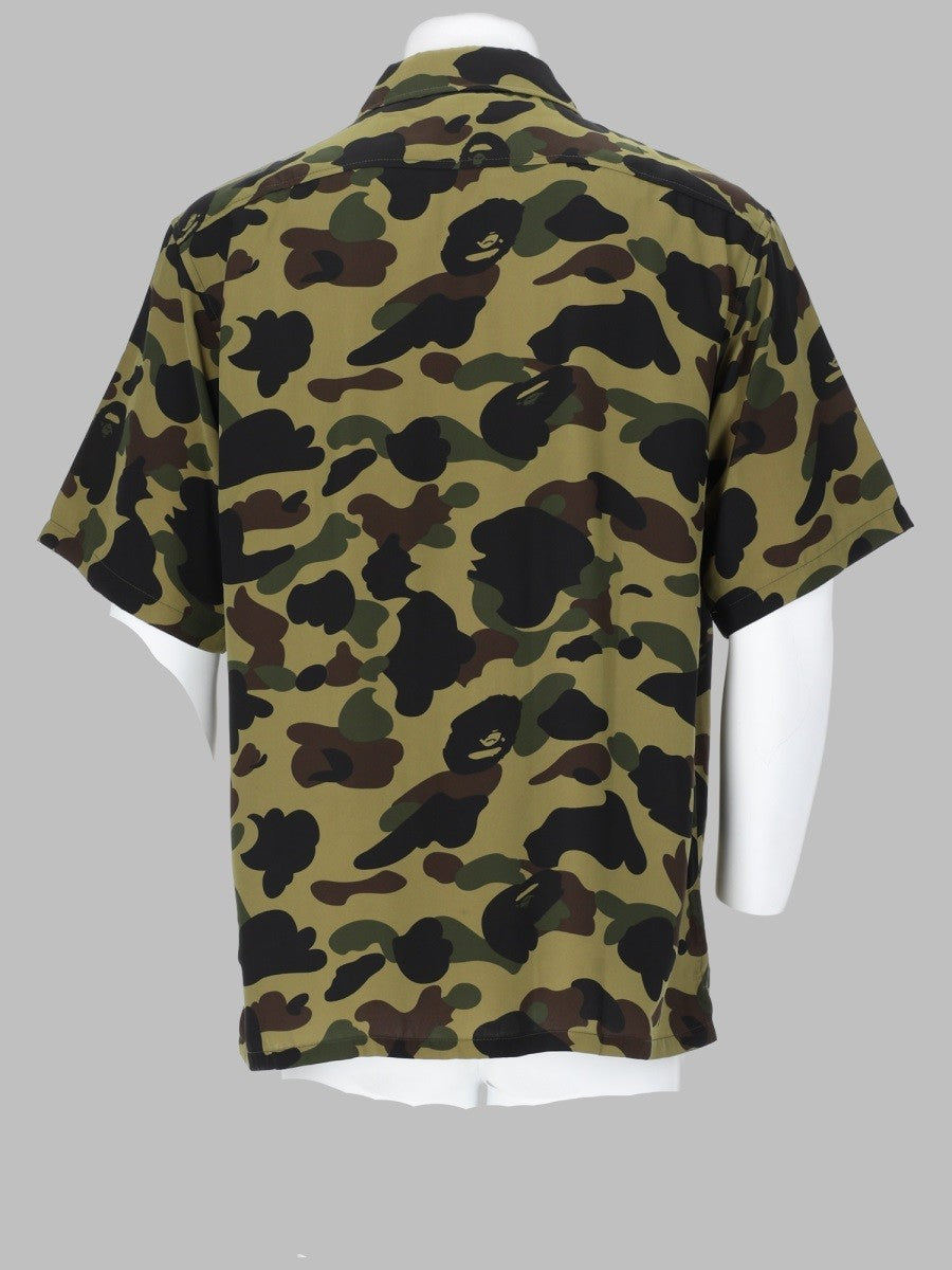 A BATHING APE - Man - Green - Shirt