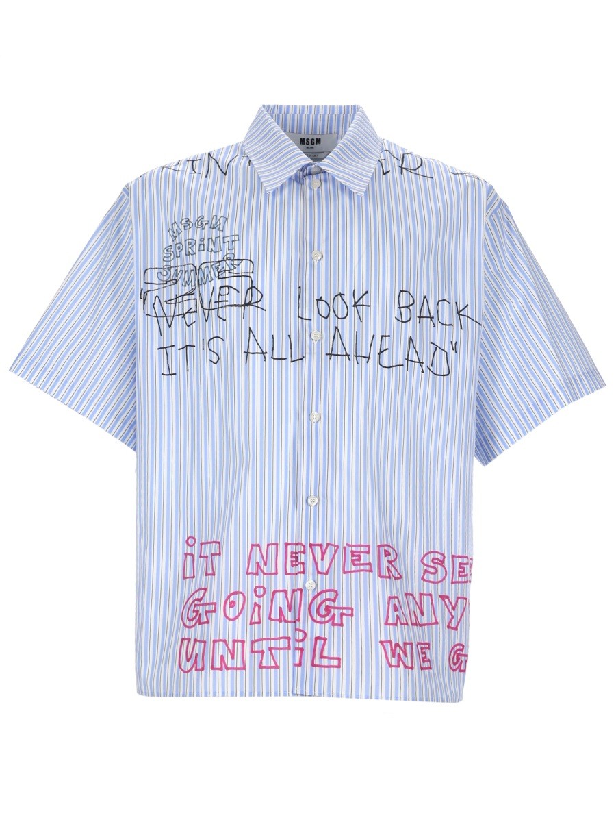 msgm - Férfi - Kék - Ing