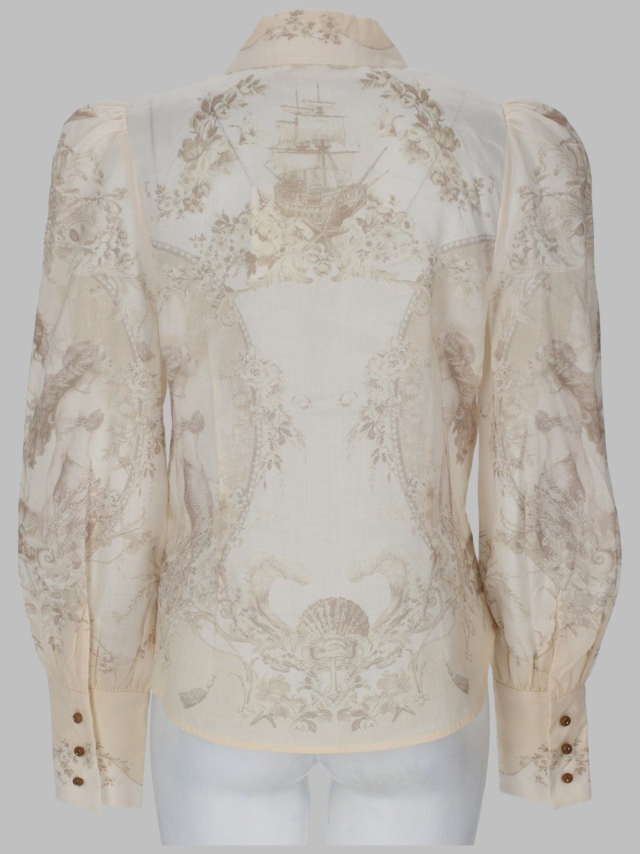 ZIMMERMANN - Woman - Beige - Shirt