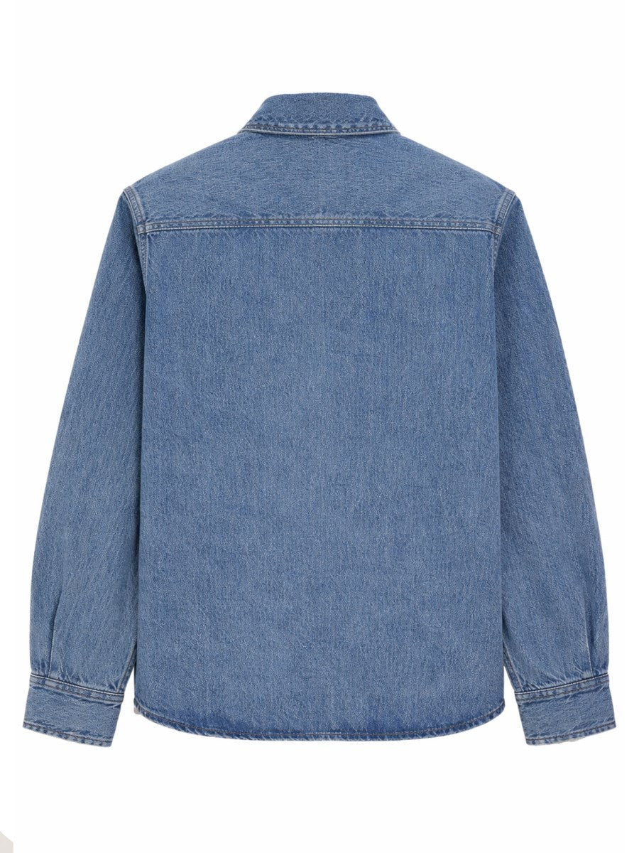AMI PARIS - Woman - Blue - Shirt