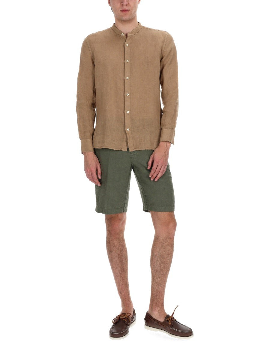 120% LINO - Man - Brown - Shirt