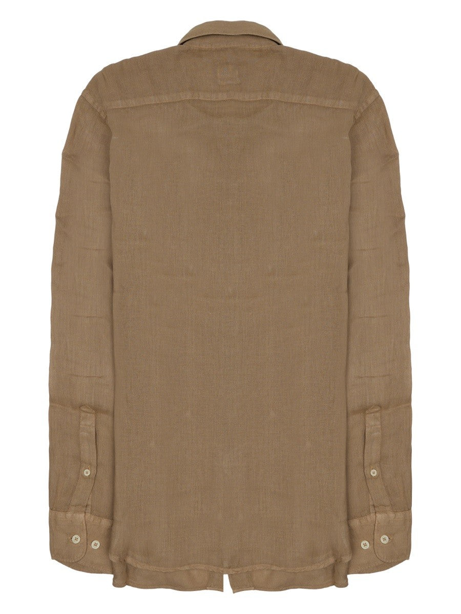 120% LINO - Man - Brown - Shirt