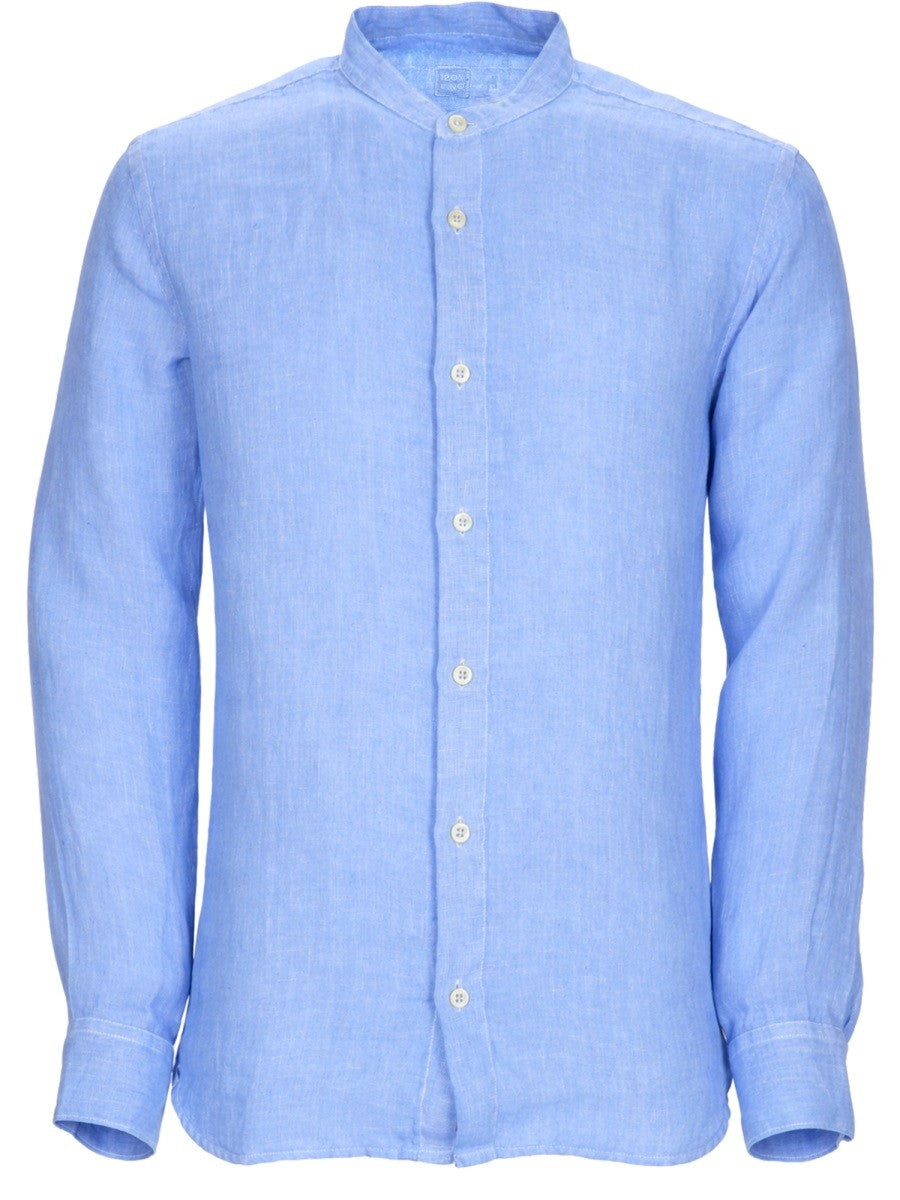 120% LINO - Man - Blue - Shirt