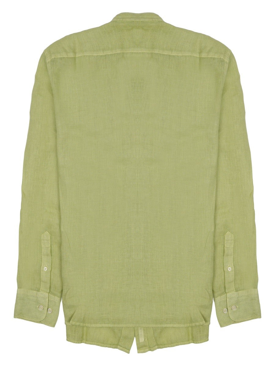 120% LINO - Man - Green - Shirt
