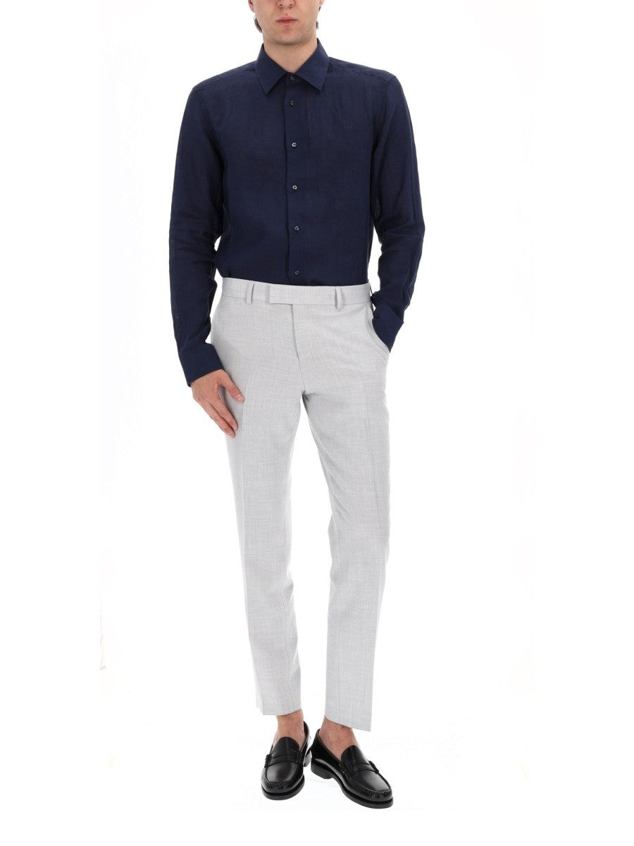 BOSS CAMEL - Man - Blue - Shirt