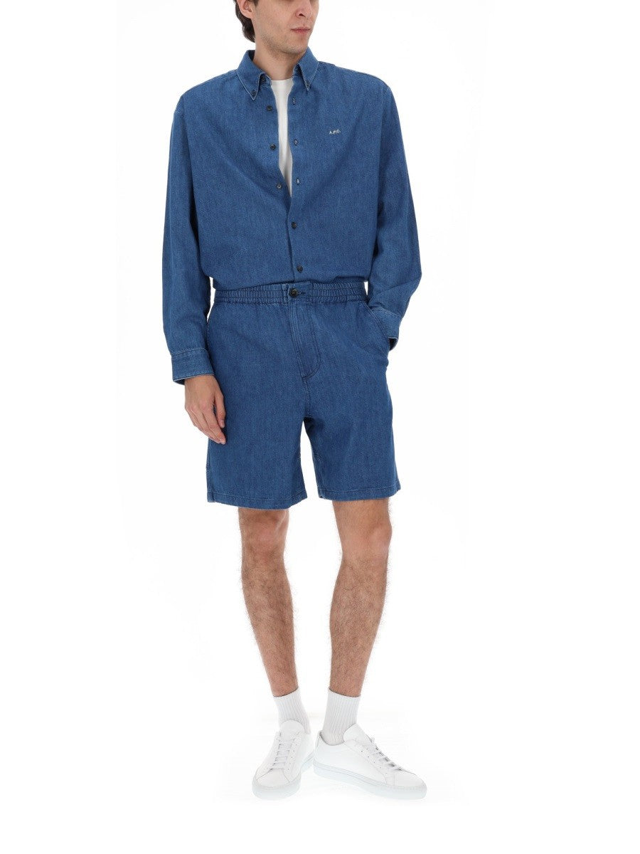 A.P.C. - Man - Blue - Shirt