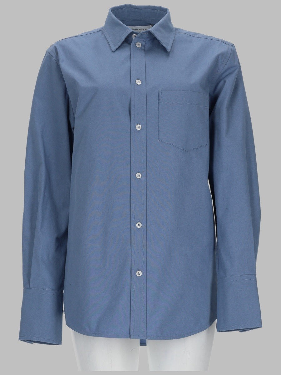 Victoria Beckham - Woman - Blue - Shirt