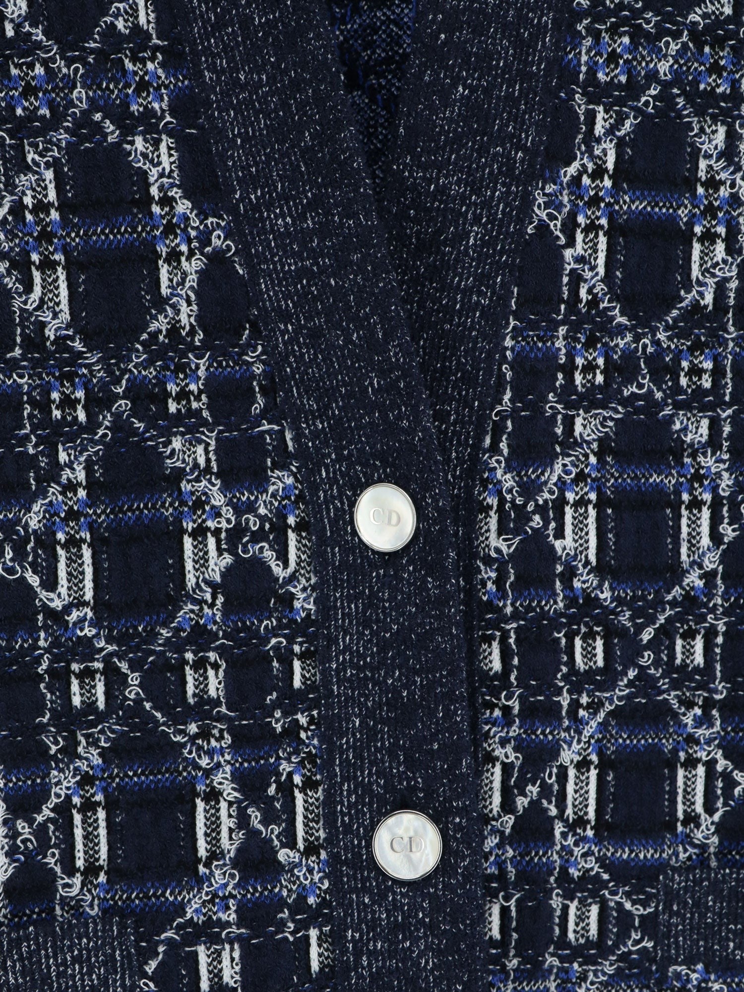 Dior - Woman - Blue - Knit Sweater