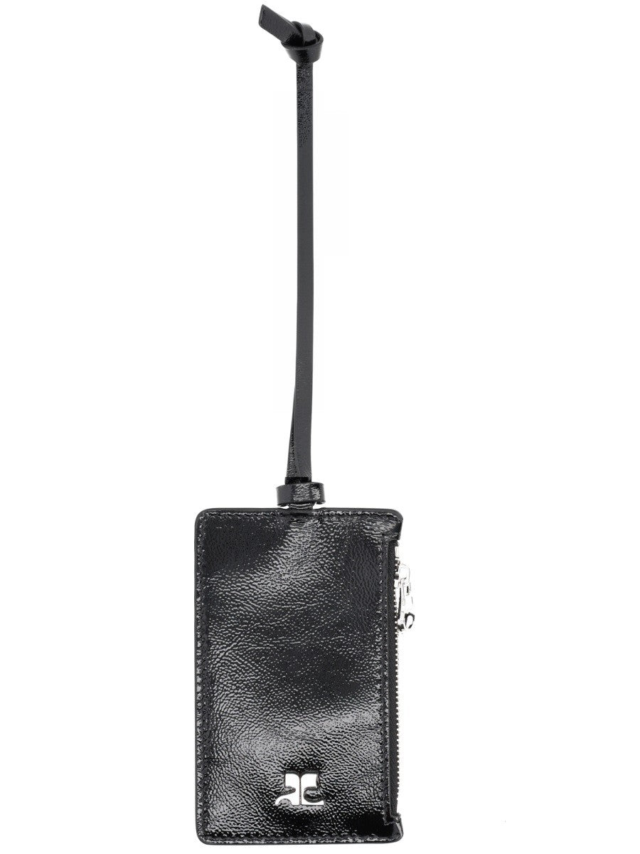 COURREGES - Woman - Black - Wallet