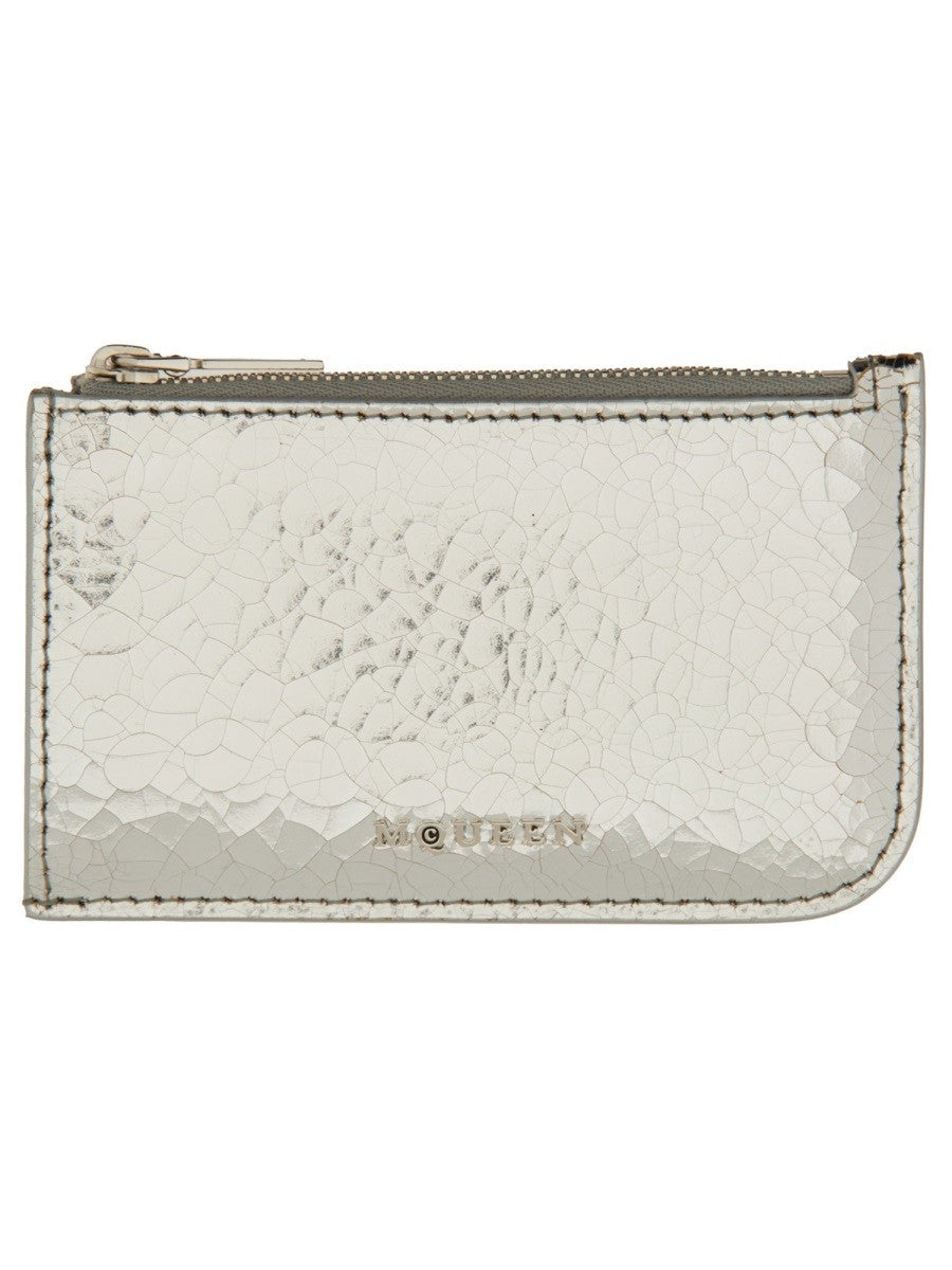 Alexander Mcqueen - Woman - Silver - Wallet