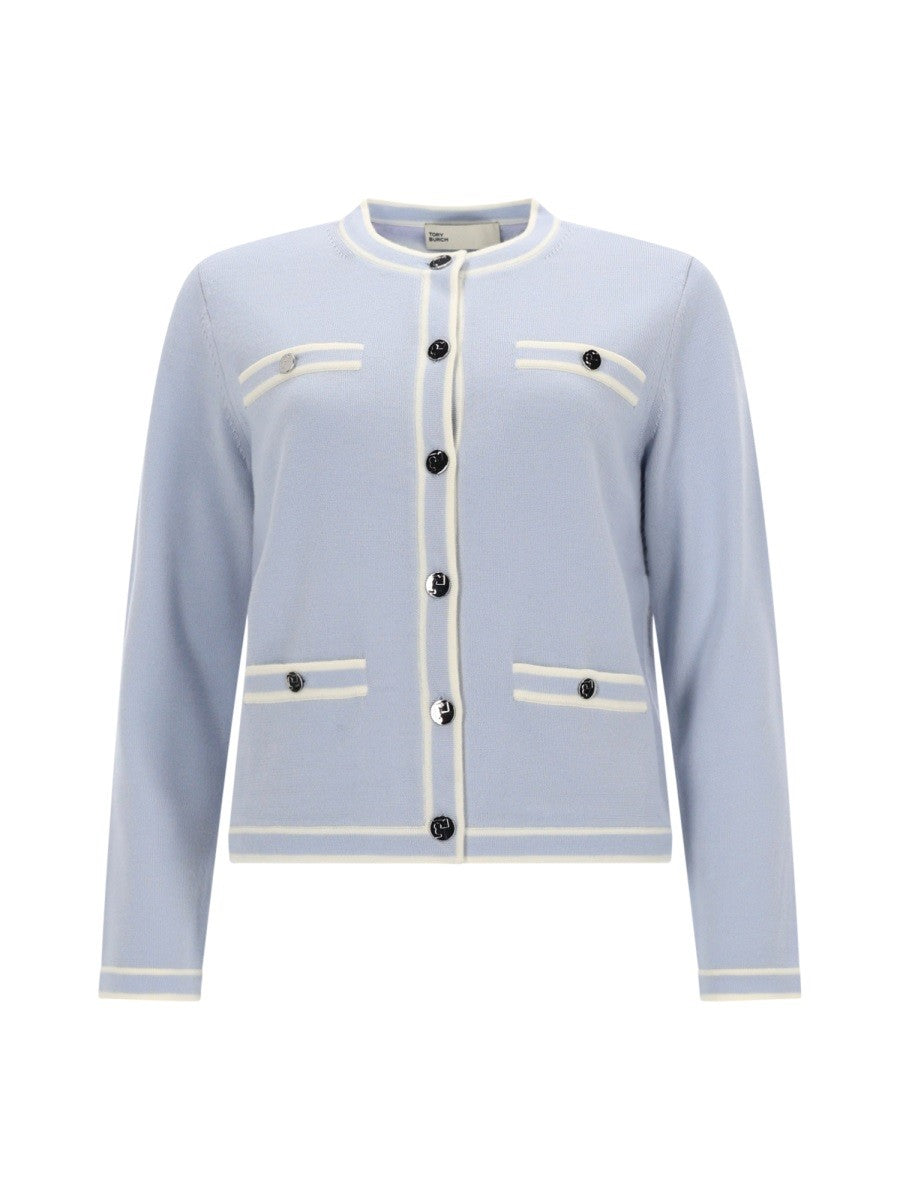 Tory Burch - Woman - Blue - Sweater