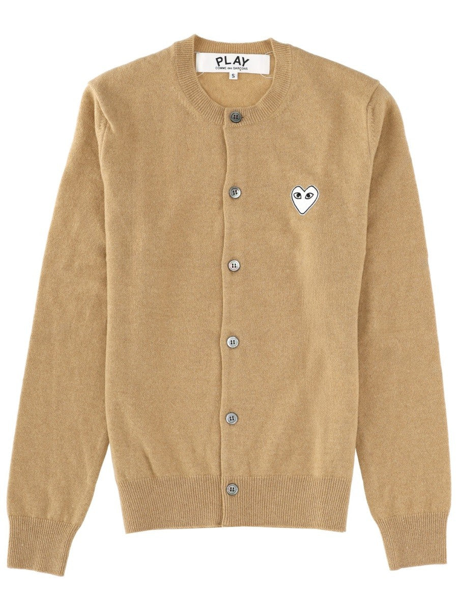COMME DES GARCONS PLAY - Unisex - Beige - Pulóver