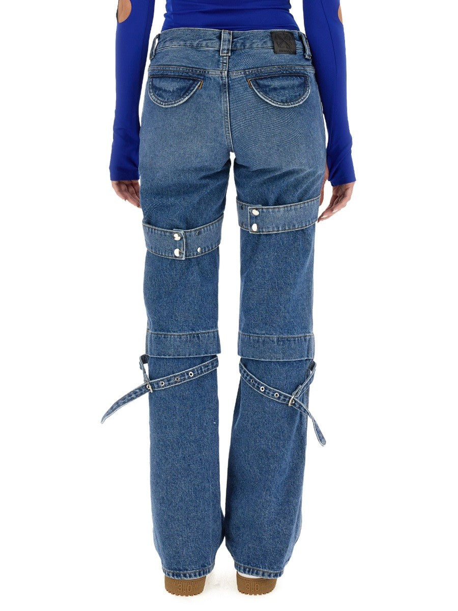 Off-white - Woman - Blue - Jeans