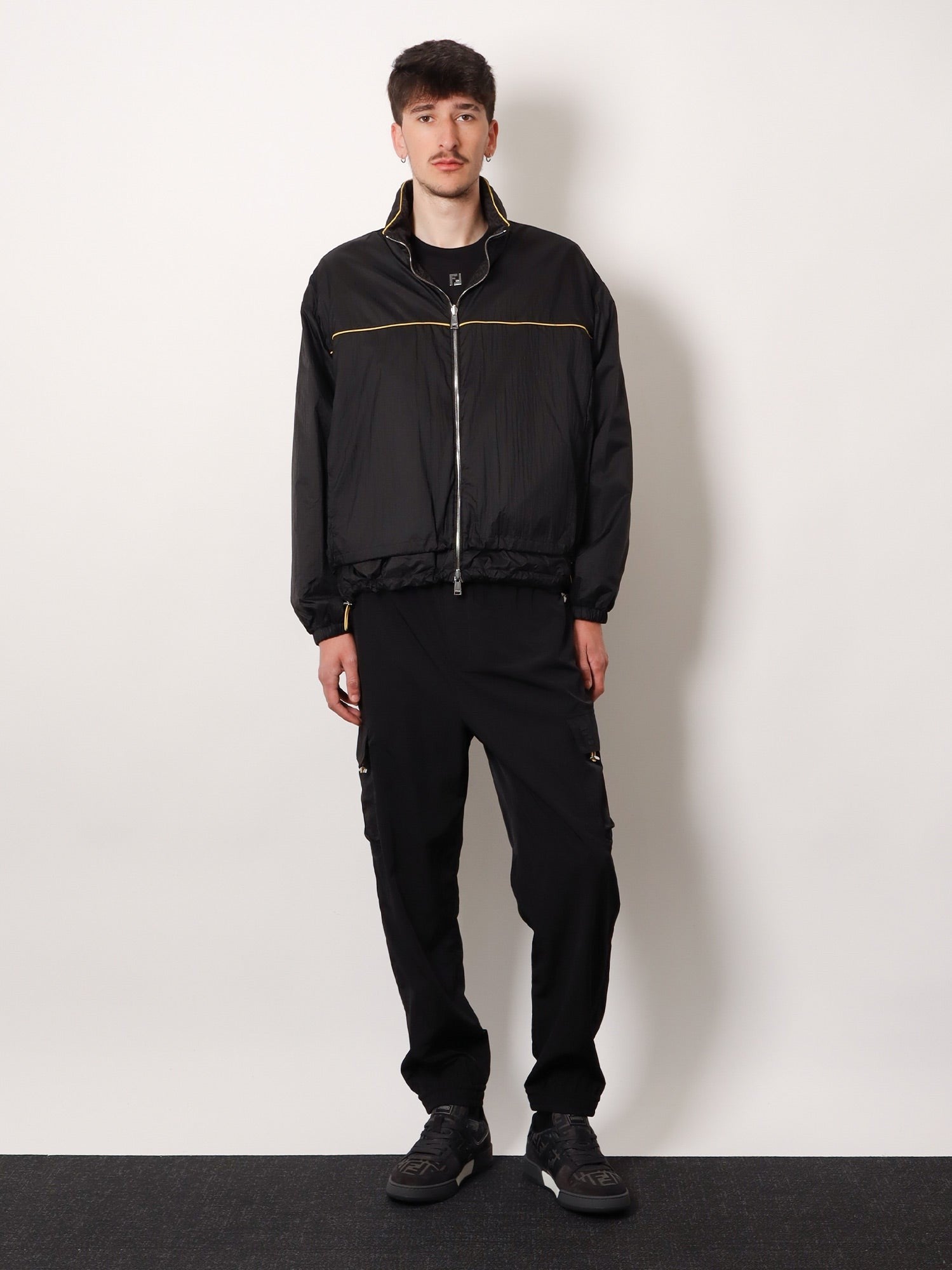 Fendi - Man - Black - Pants