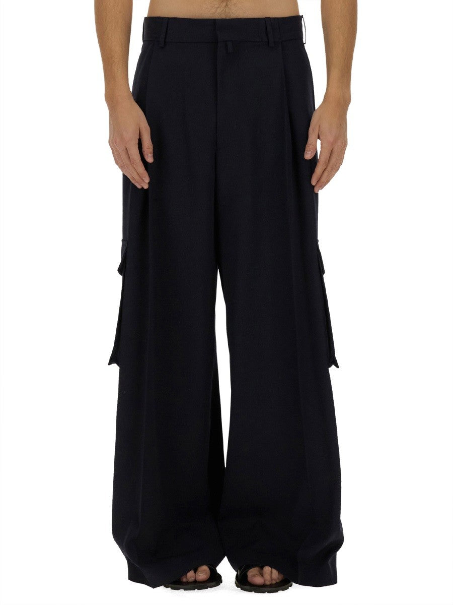 Dries Van Noten - Man - Blue - Pants