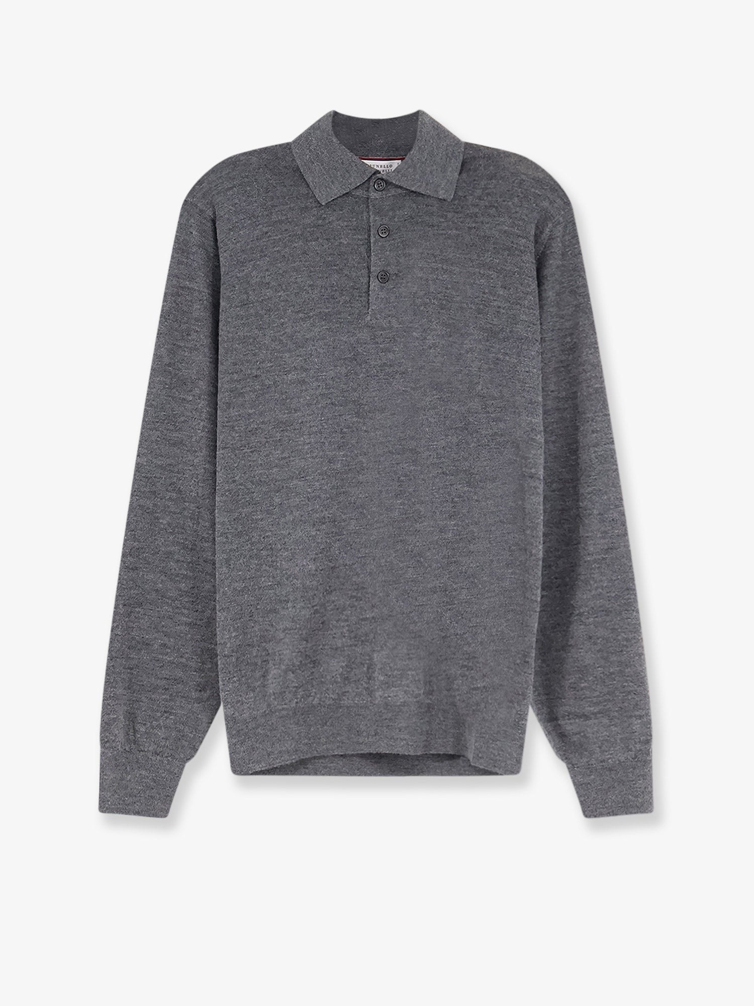Brunello Cucinelli - Man - Grey - Polo Shirt