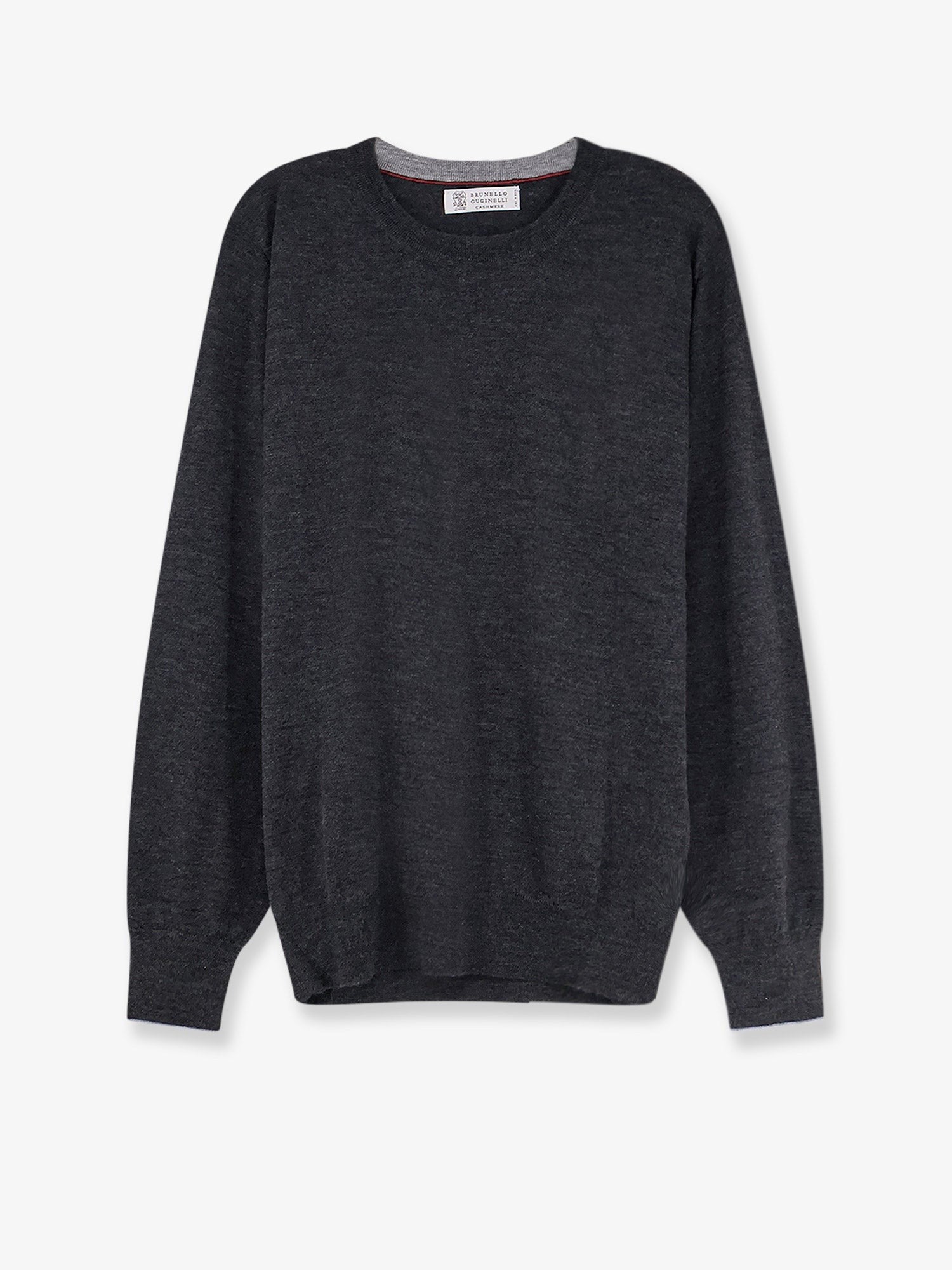 Brunello Cucinelli - Man - Grey - Knit Sweater