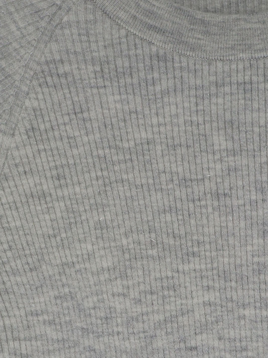Brunello Cucinelli - Woman - Grey - Knit Sweater