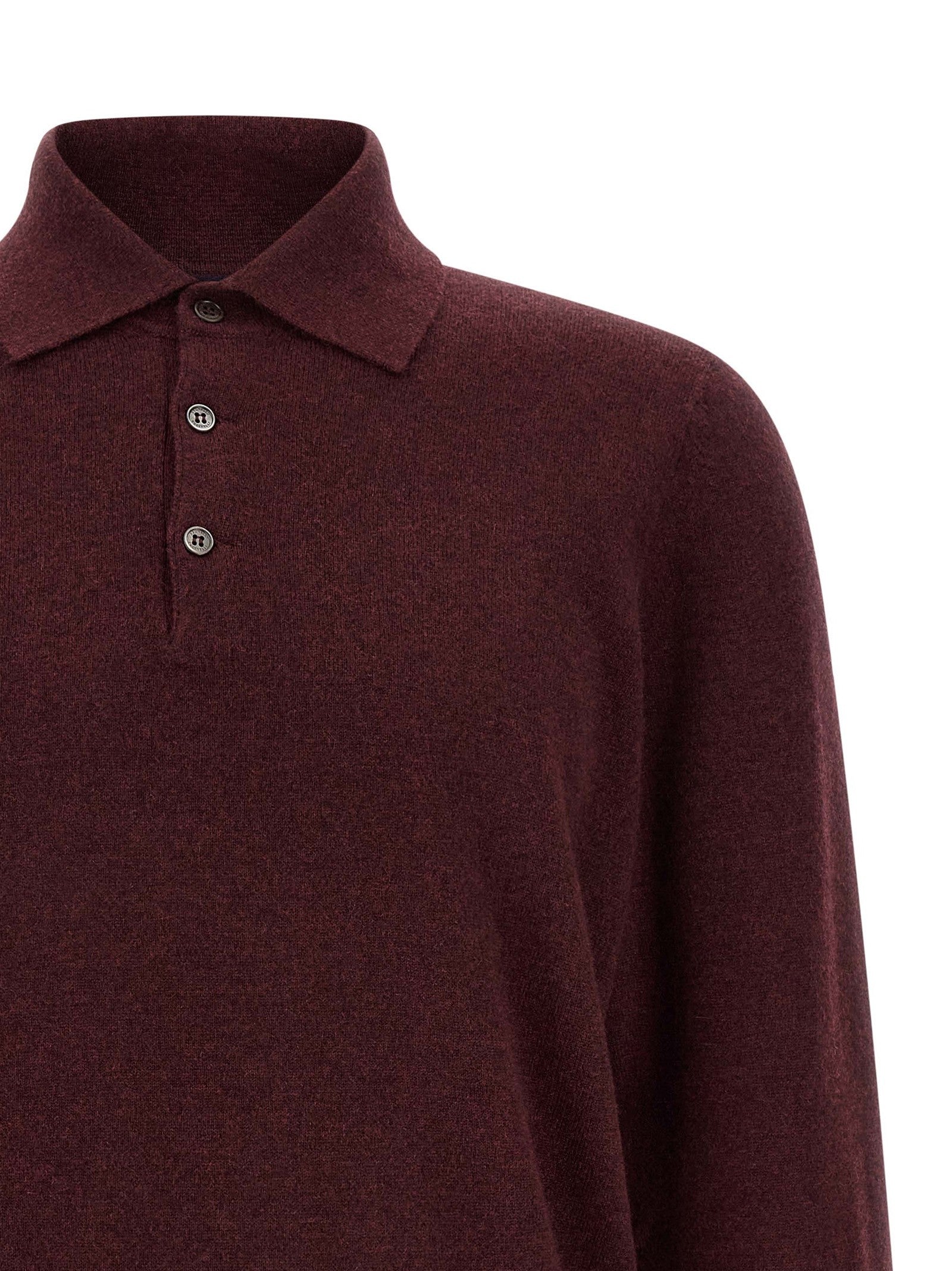 Brunello Cucinelli - nan - Red - Polo Shirt
