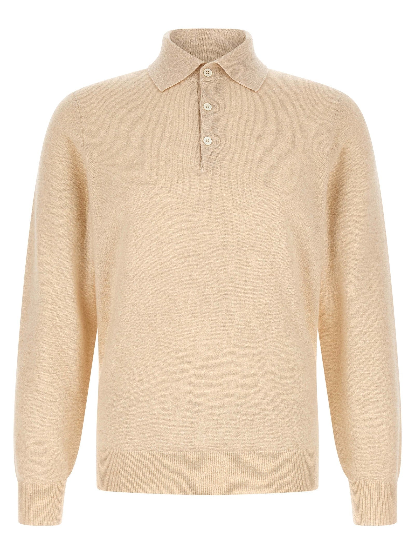 Brunello Cucinelli - nan - Beige - Polo Shirt