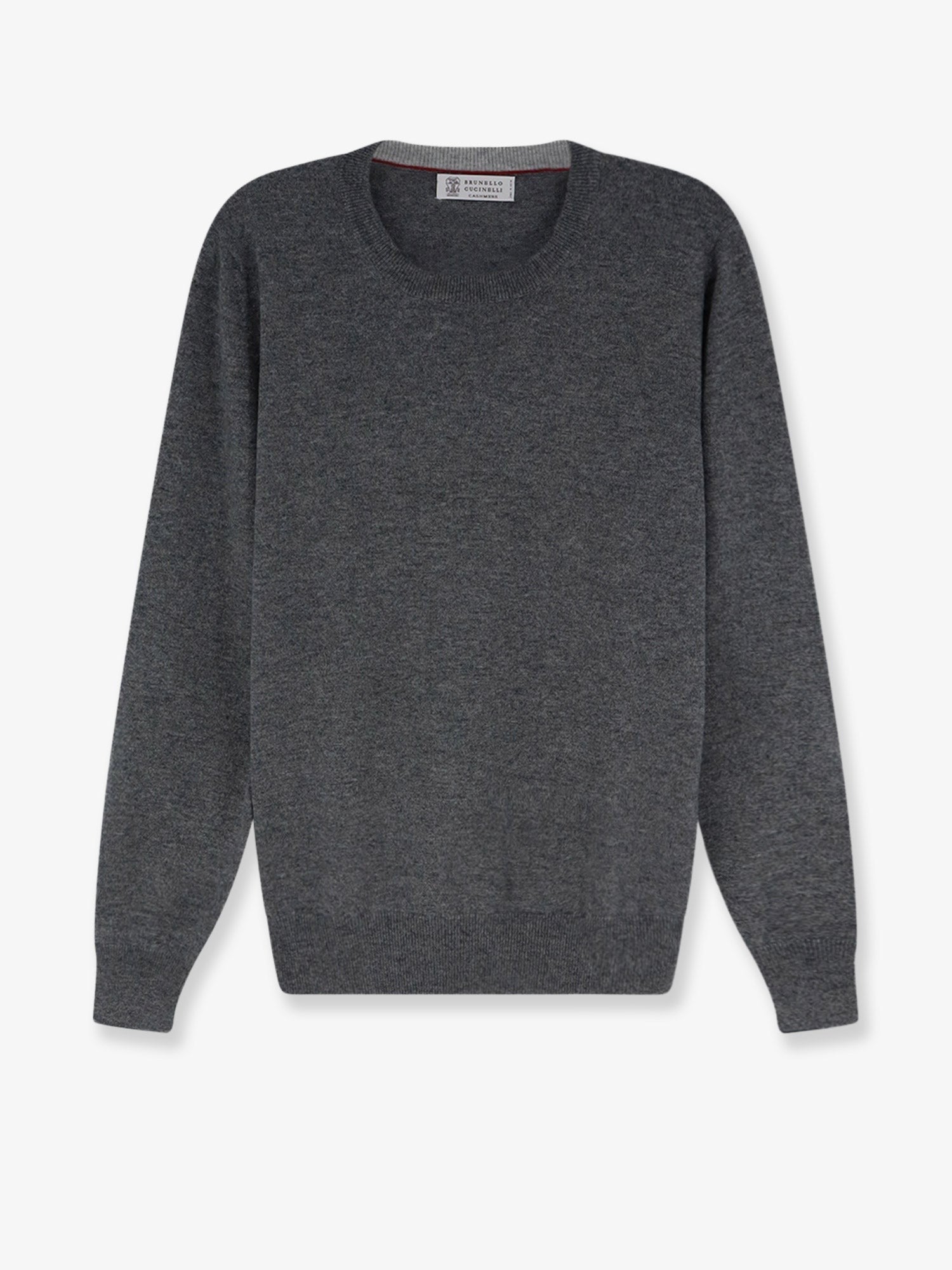 Brunello Cucinelli - Man - Grey - Knit Sweater