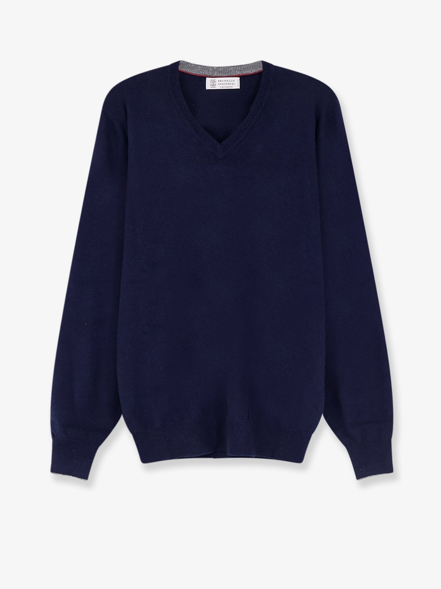 Brunello Cucinelli - Man - Blue - Knit Sweater