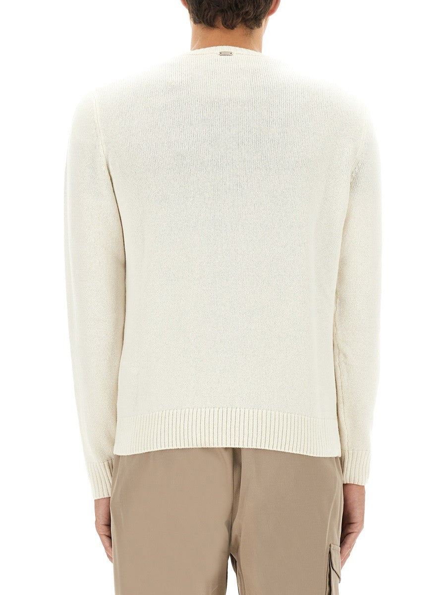 Herno - Man - White - Sweater