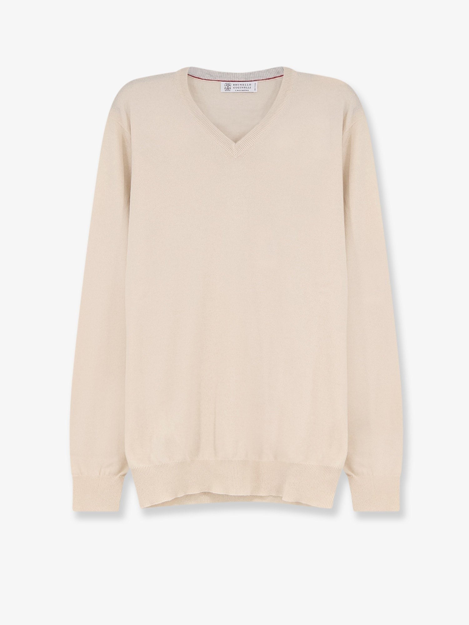 Brunello Cucinelli - Man - Beige - Knit Sweater