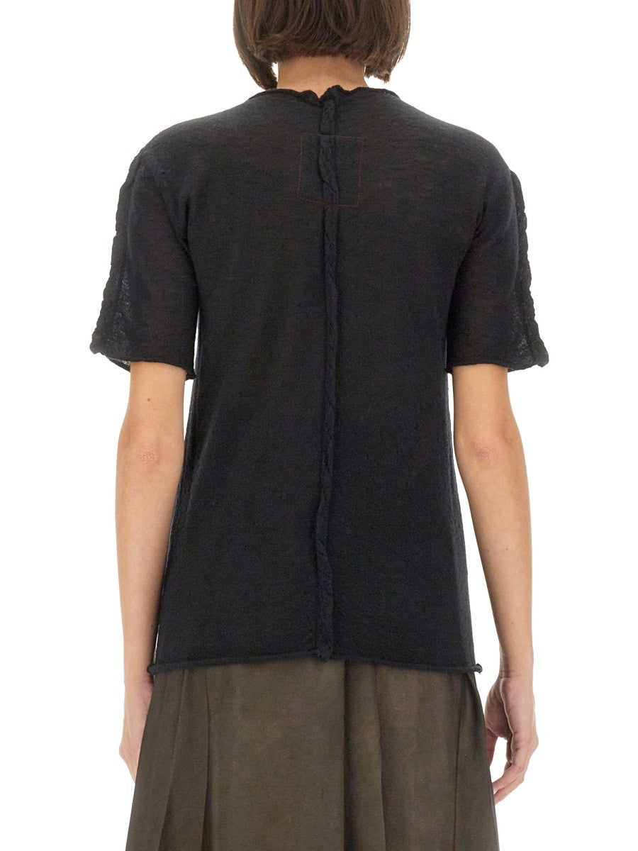 UMA WANG - Woman - Black - T-shirt