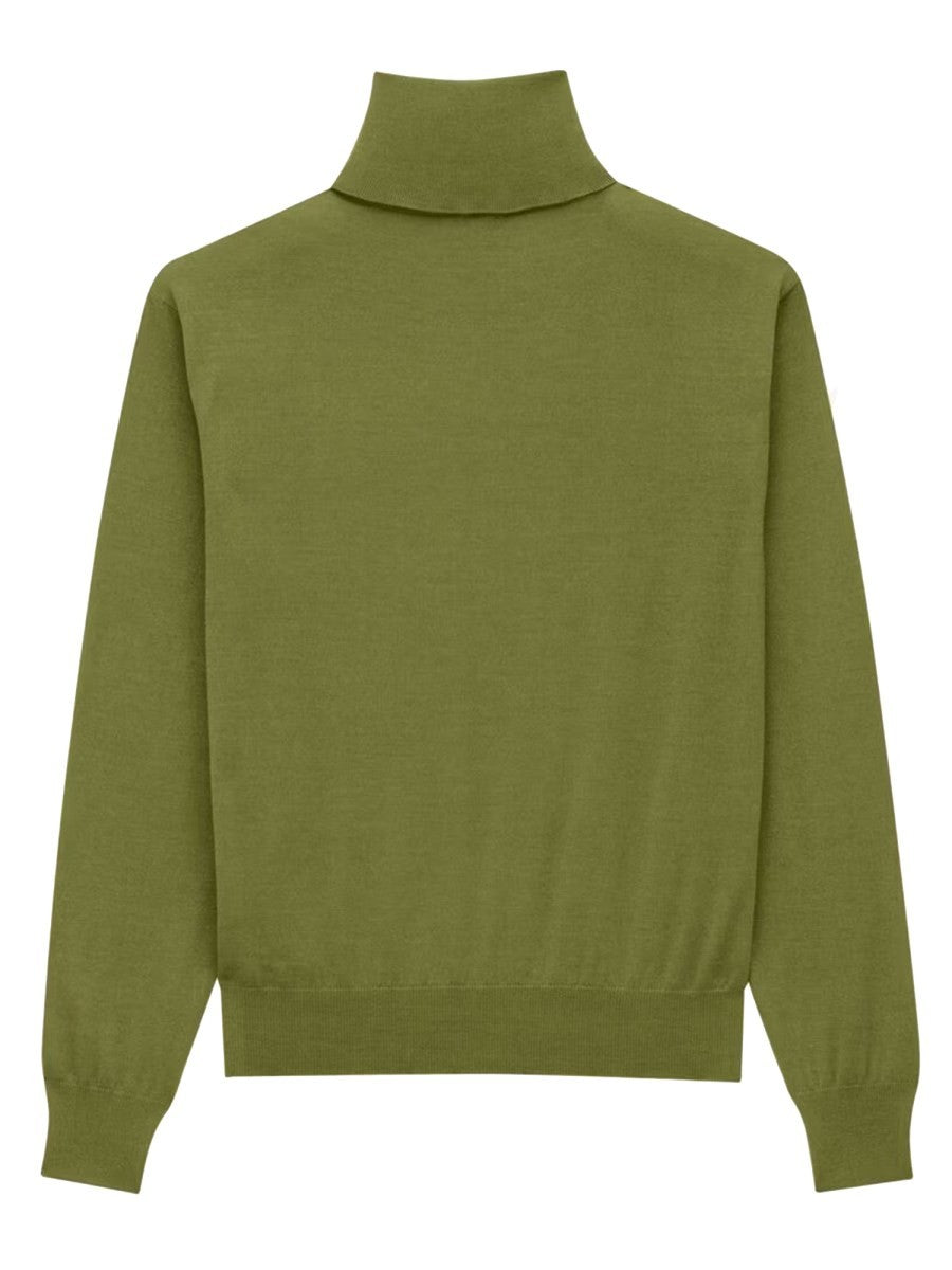 Saint Laurent - Woman - Green - Sweater