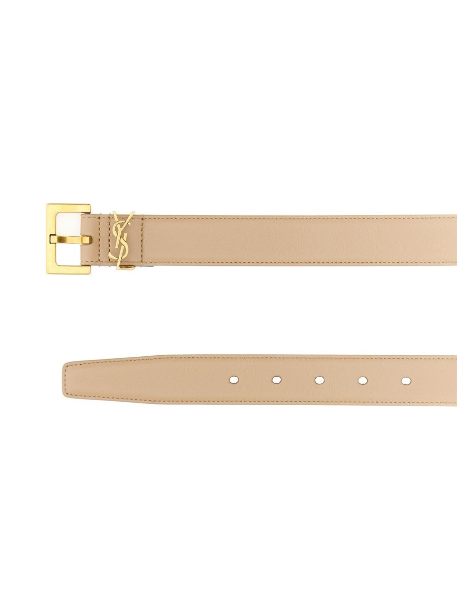 Saint Laurent - Woman - Beige - Belt