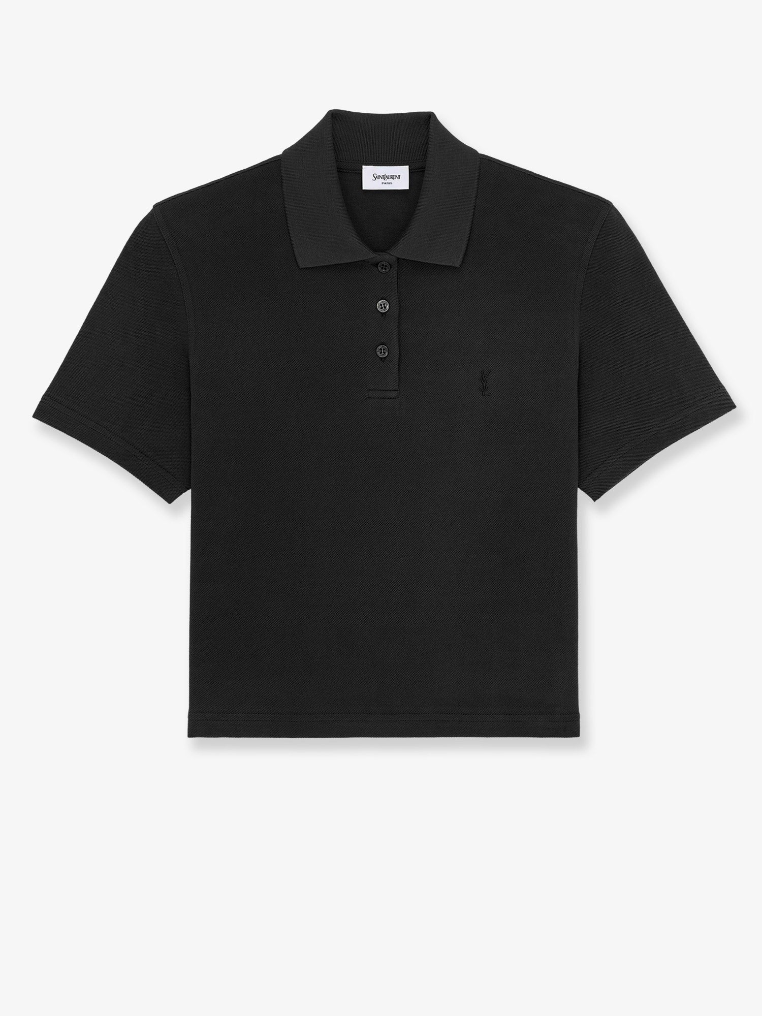 Saint Laurent - Woman - Black - Polo Shirt