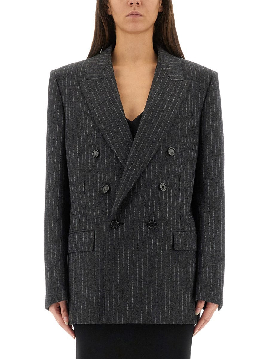 Saint Laurent - Női - Szürke - Blézer
