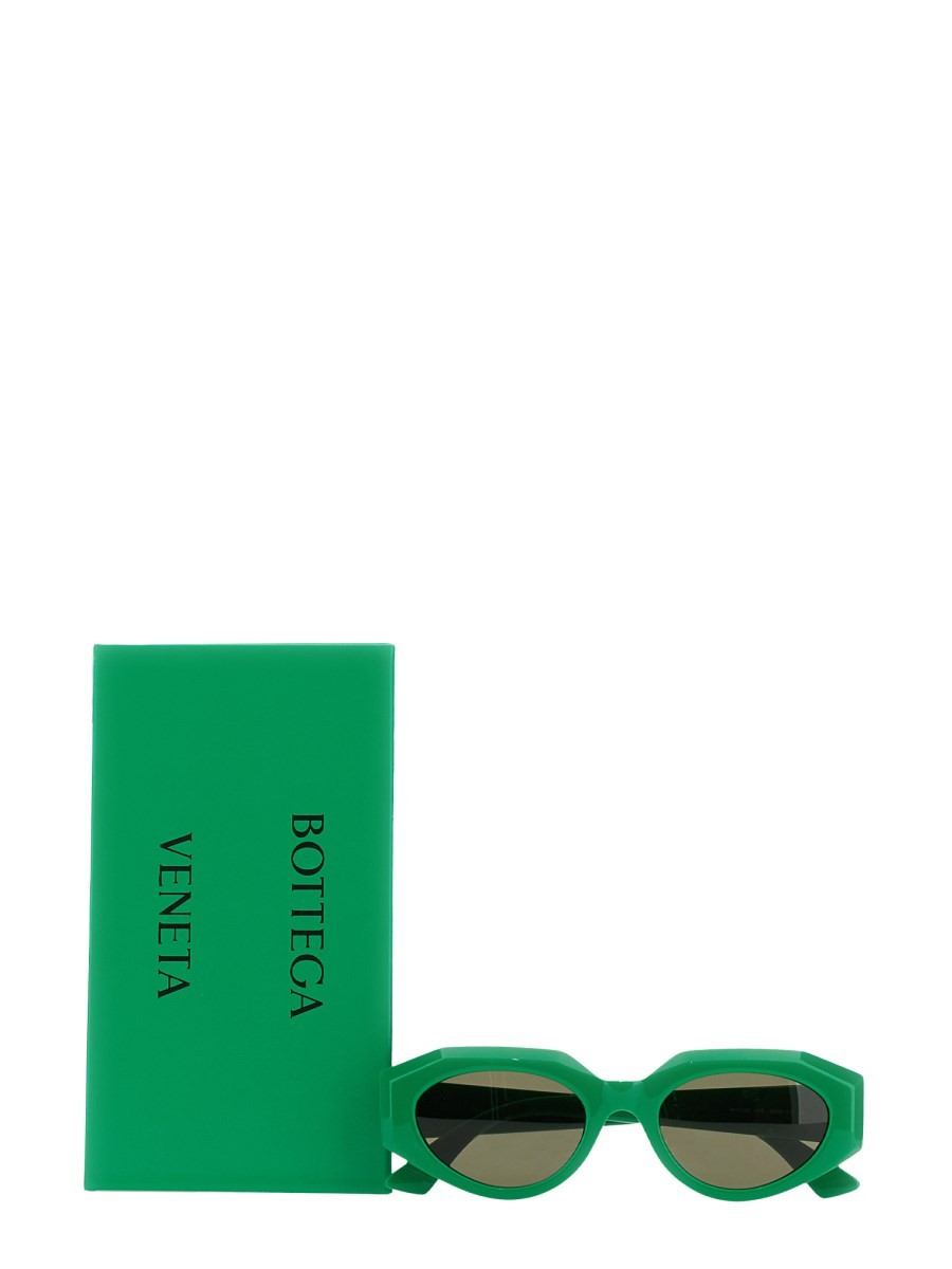 Bottega Veneta - Unisex - Green - Sunglasse