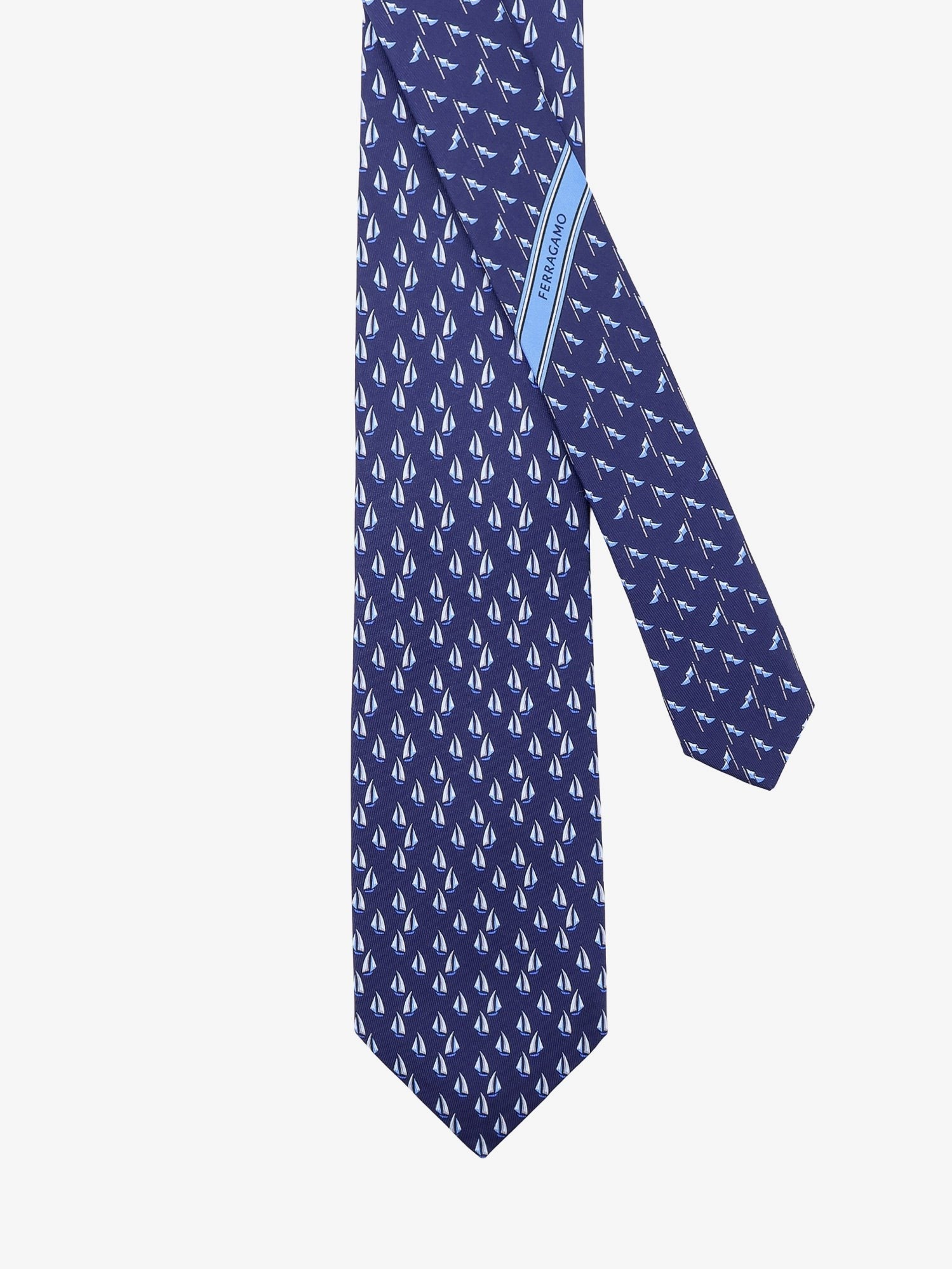 Ferragamo - Man - Blue - Tie