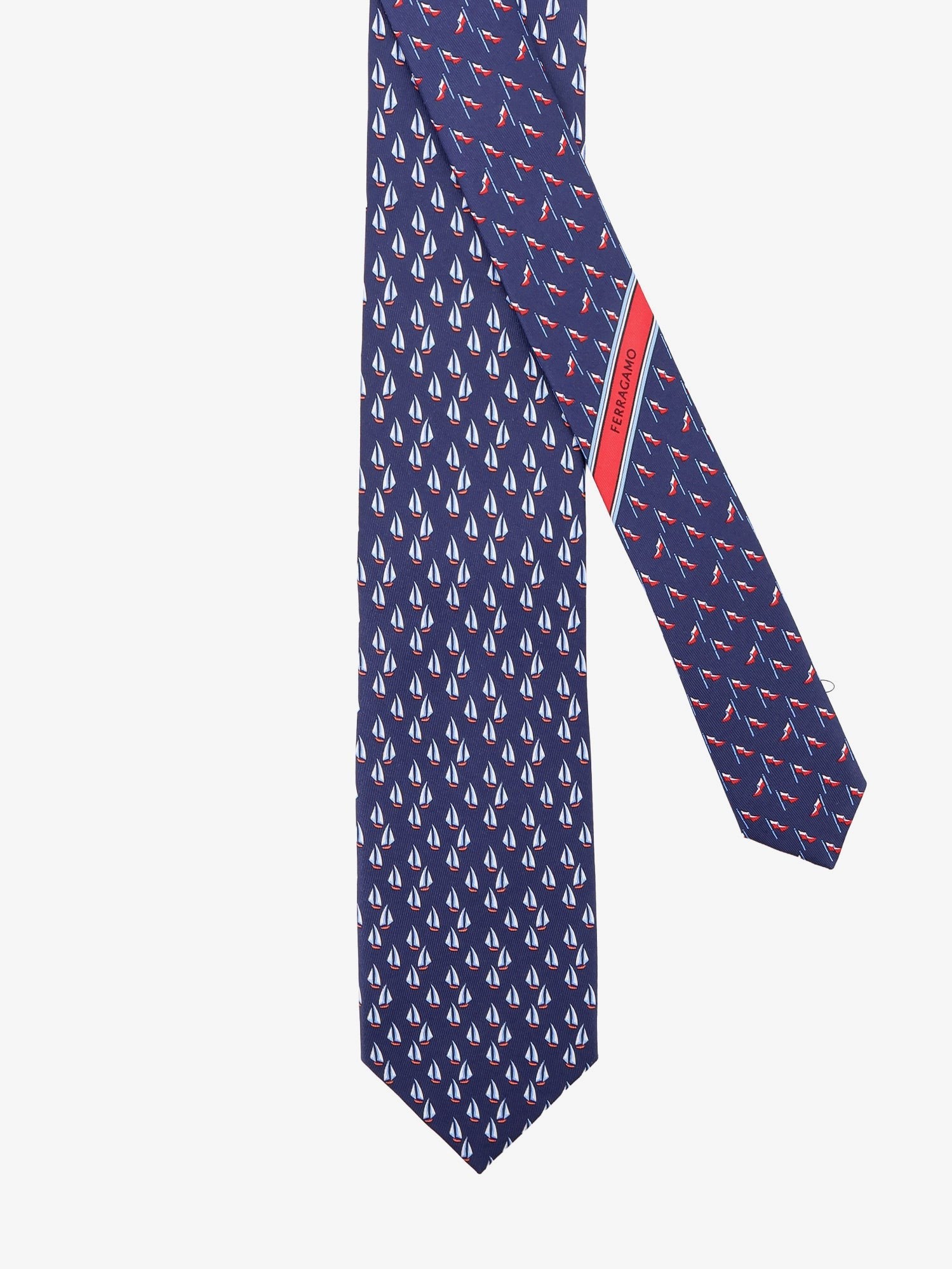 Ferragamo - Man - Blue - Tie