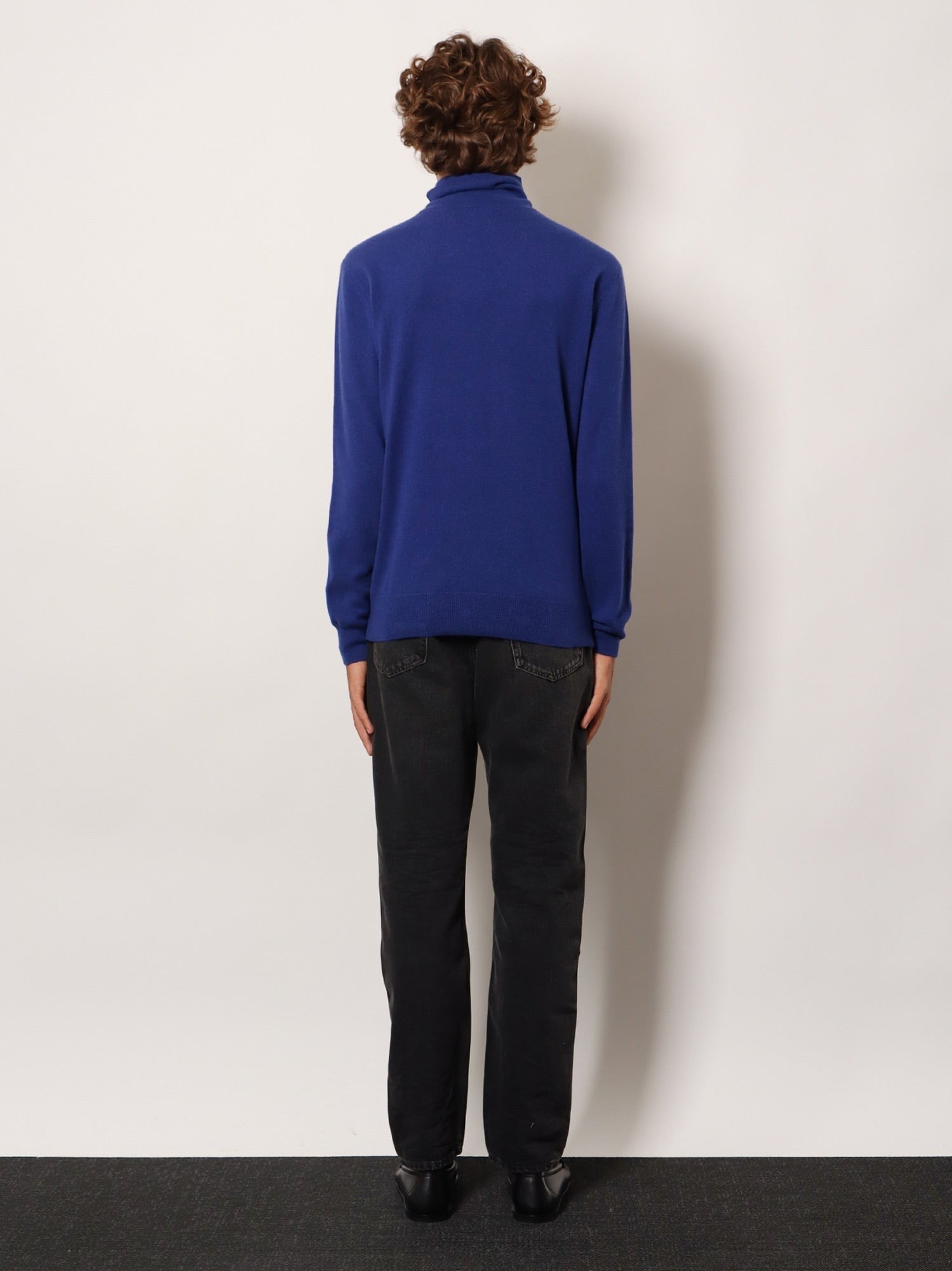 Saint Laurent - Man - Blue - Knit Sweater