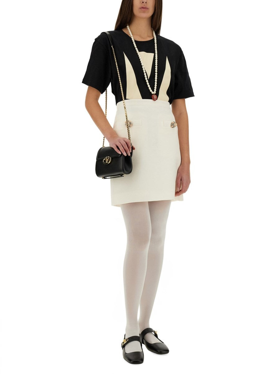 Valentino - Woman - Black - T-shirt