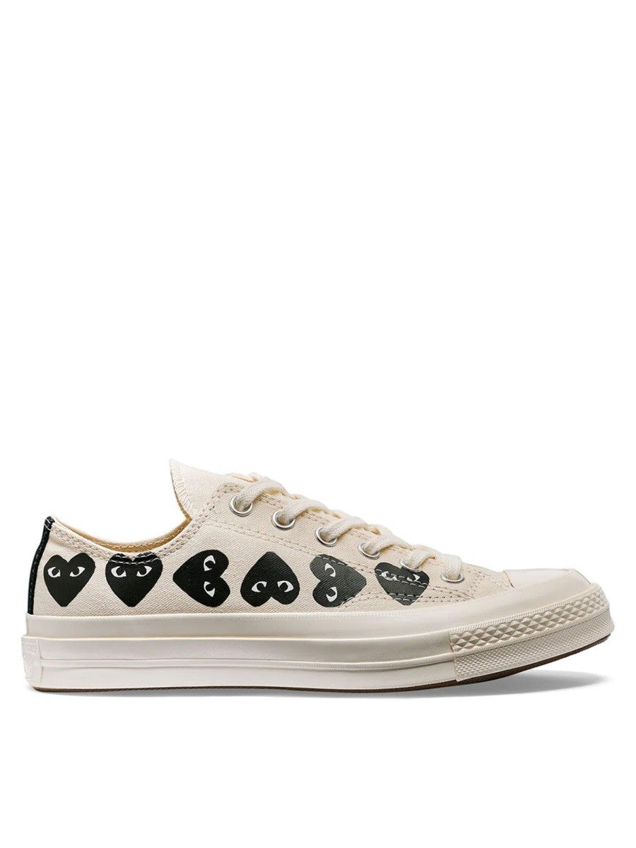 COMME DES GARCONS PLAY CONVERSE - Unisex - Fehér - Sportcipő
