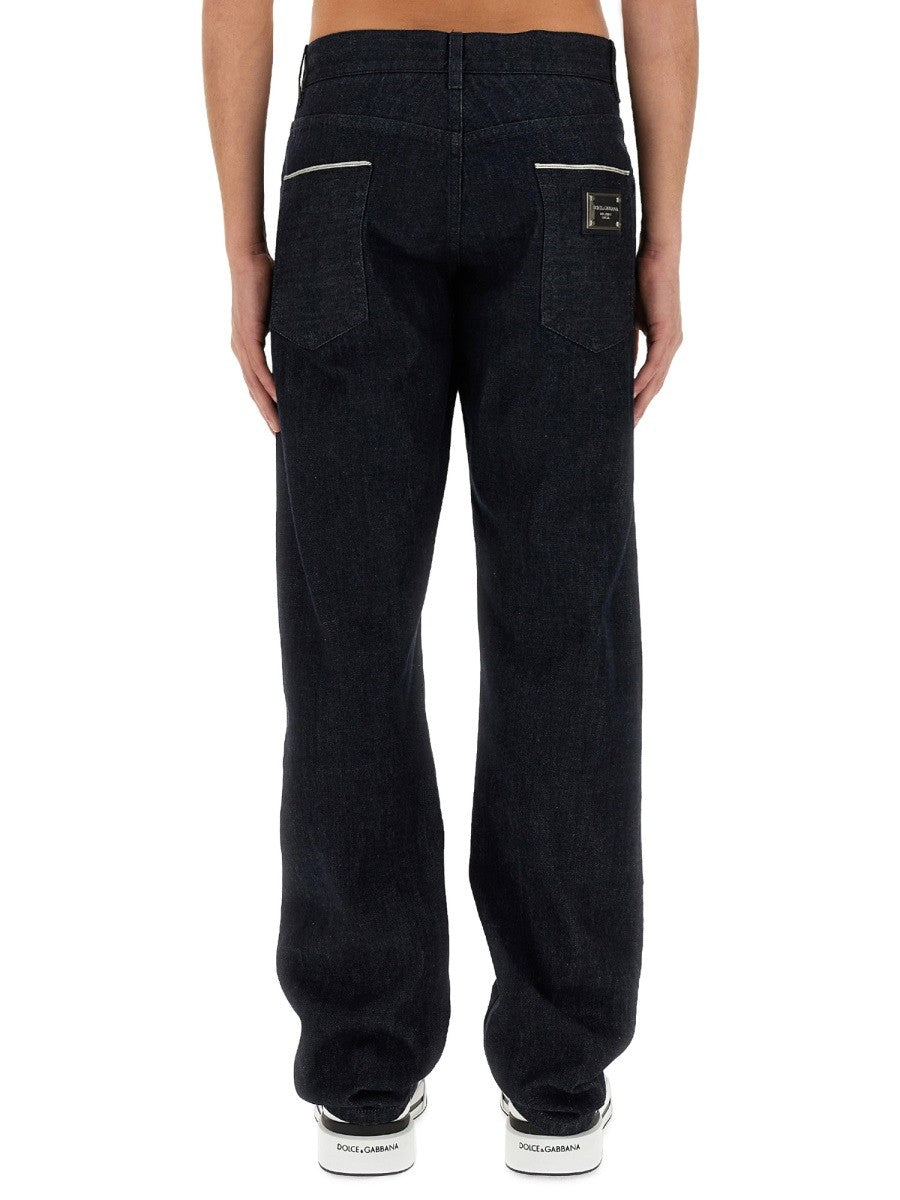Dolce & Gabbana - Man - Blue - Jeans