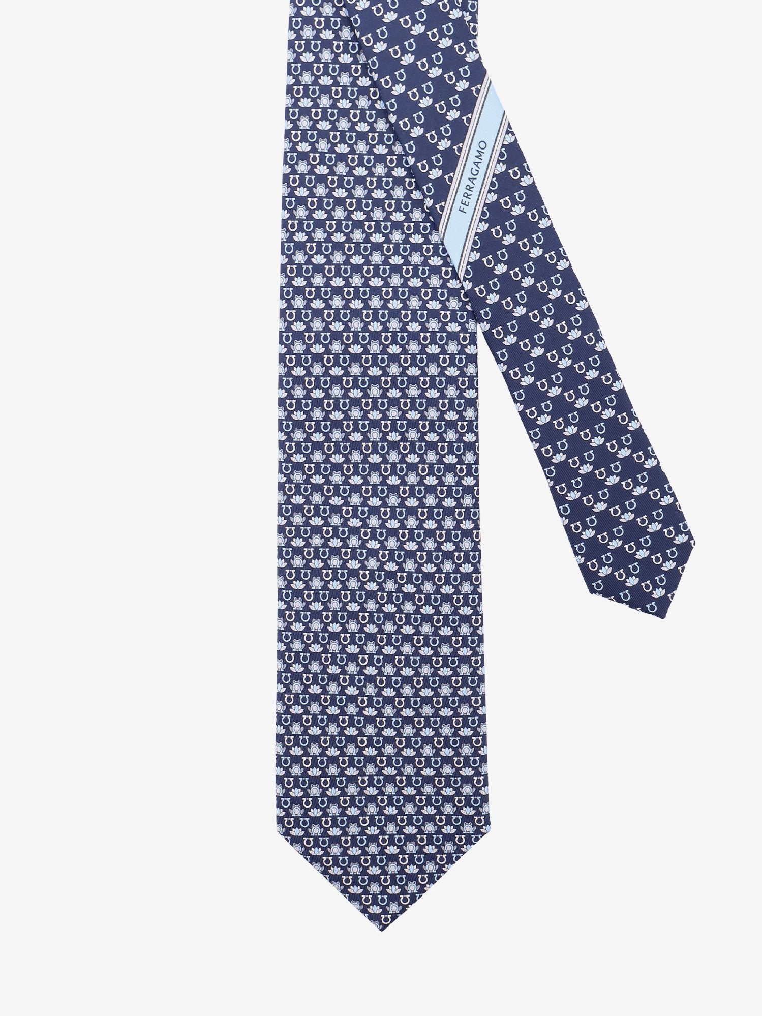 Ferragamo - Man - Blue - Tie