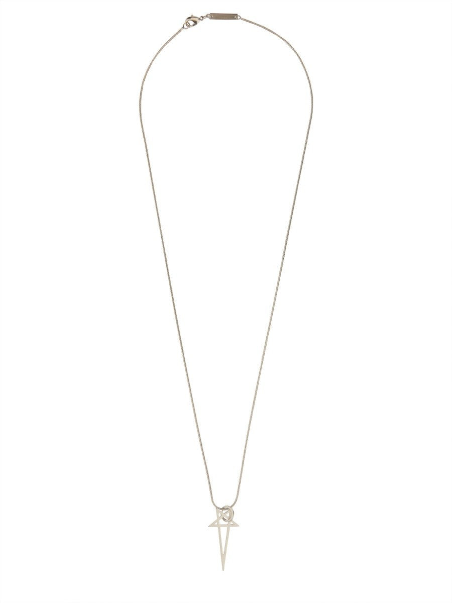 RICK OWENS - Woman - Silver - Necklace