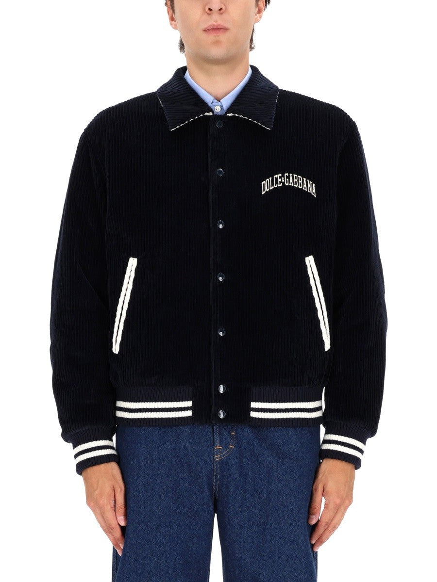 Dolce & Gabbana - Man - Blue - Jacket